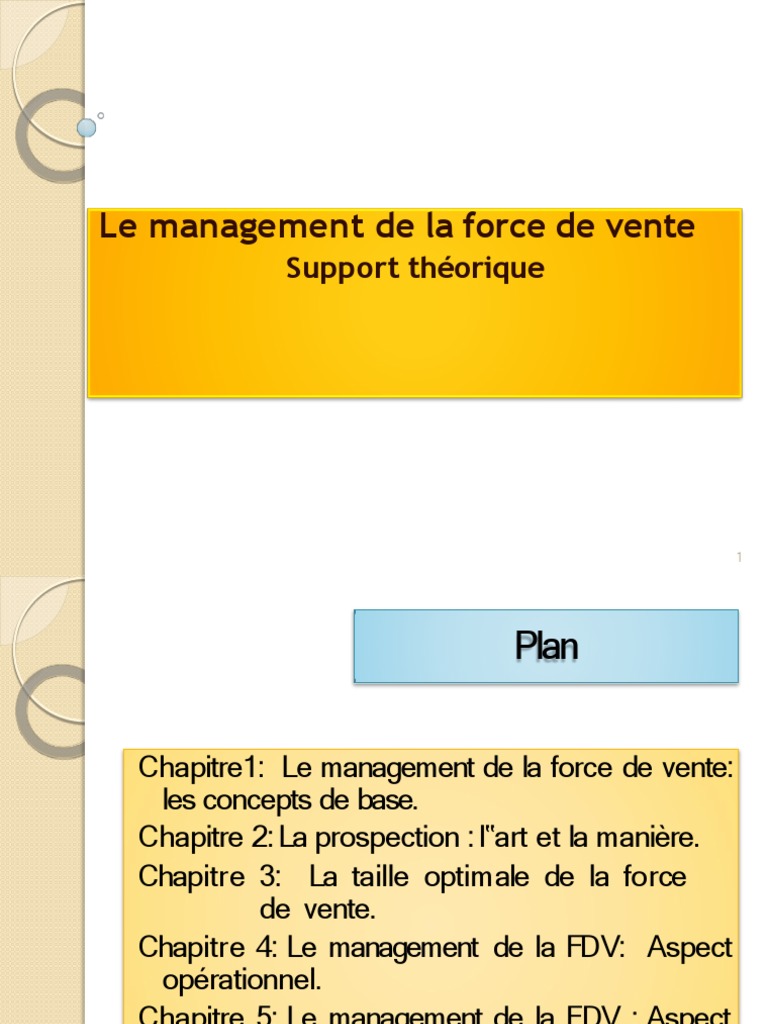 Management de la Force de Vente | PDF | Sodles | Recrutement
