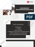 Komunikasi Interprofesionalisme