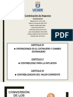 Combinación de Negocios: Sustentantes