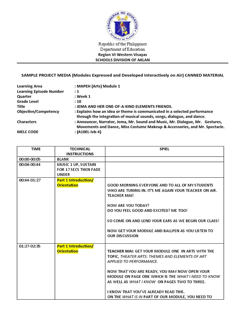 Melc 1 Edited Download Free Pdf Dances Gesture