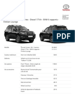 Land Cruiser 150 - 5 Portes - Diesel 177ch - BVM 6 Rapports Finition Lounge