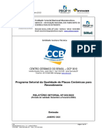 Entidade Setorial Nacional Mantenedora: Centro Cerâmico Do Brasil - OCP 0010