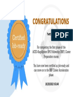 Career Preparation Certificate