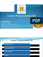 Simplex Method for Solving Linear Programming Problems