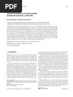 Download Capsicum Annuum L Seed Oils by Jessyazevedo88 SN63579192 doc pdf