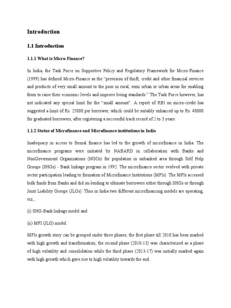 Role of Microfinance in Women Empowerment | PDF | Microfinance ...