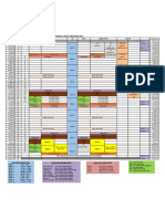 Curtin Physiotherapy Clinical Program 2020 Schedule