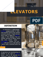 Elevators: Perfomance Innovative Task