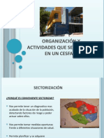 Organización Y Actividades Que Se Realizan en Un Cesfam