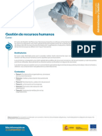 Curso ADG Gestion de Recursos Humanos