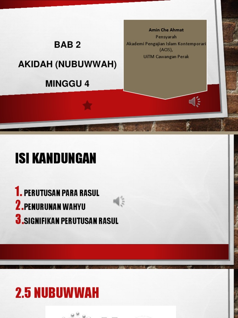 Ctu101 Week 4 Bab 2 Akidah Islam Pdf Agama Spiritualitas