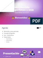 Introducción A Algoritmos y Java: Bienvenidos!
