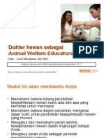 06 Peran DRH Sebagai Animal Welfare Educators