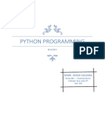 Python Programming: BCAC403
