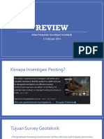 Review: Kelas Pengantar Investigasi Geoteknik 15 Februari 2023