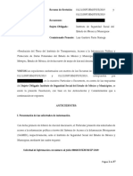 Recurso de Revisión:: VISTOS Los Expedientes Conformados Con Motivo de Los Recursos de Revisión Con Número