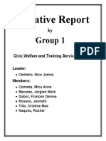 Group 1 Narrative Report 1