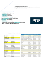 Balance Sheet Item Classifications Guide