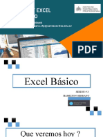 Microsoft Excel Básico: Facilitador: HAMILTON SERRANO Electrónico: Hamiltonserrano - Cfp@santacecilia - Edu.sv