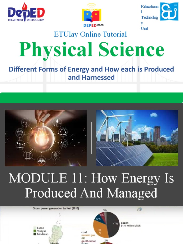 Different Forms of Energy and How Each Is Produced and Harnessed | PDF ...