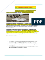 COMUNICACION 1lectura - 01 - "El Tecnopor La Amenaza Invisible"