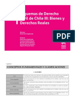 Esquemas de Derecho Civil de Chile III: Bienes y Derechos Reales