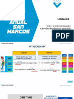 Anual San Marcos - Semana 38 - Lenguaje