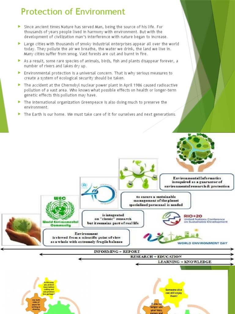 Importance of Environmental Protection | PDF | Wellness