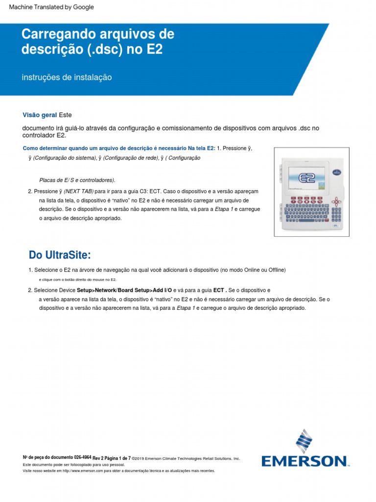 Manual de Instalaçao de Extensoes de Arquivos para o E2 | PDF ...