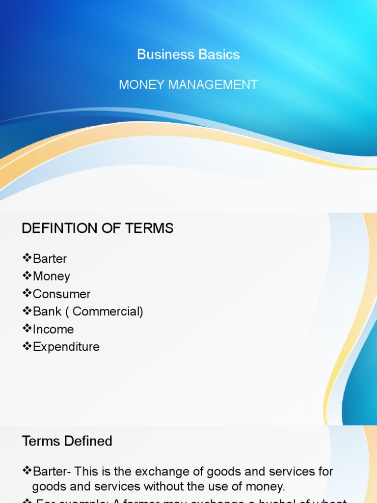 Business Basics | PDF