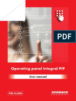 Operating Panel Integral PIP: User Manual