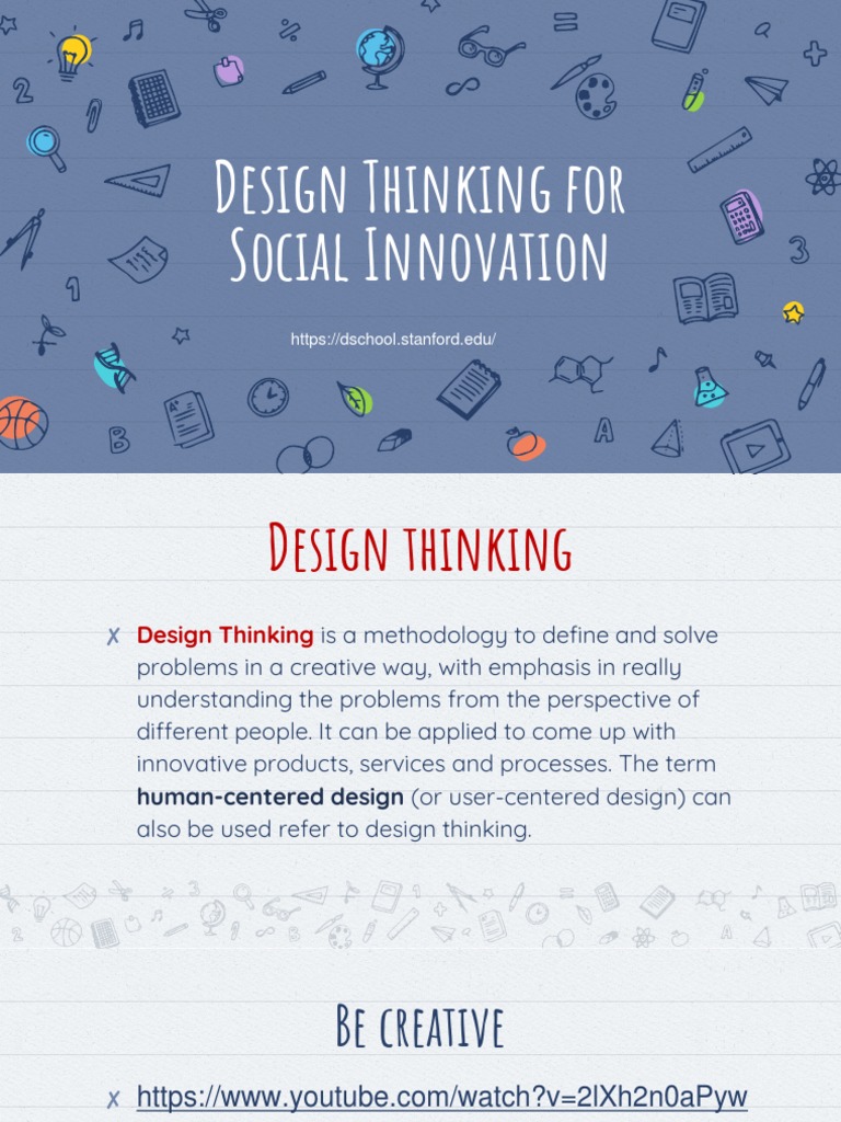 Design Thinking For Social Innovation | PDF | Design Thinking ...