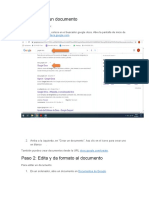 Paso 1 Tutorial Google Docs