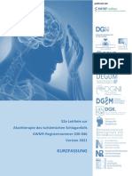 Kurzfassung: S2e Leitlinie Zur Akuttherapie Des Ischämischen Schlaganfalls AWMF-Registernummer 030-046