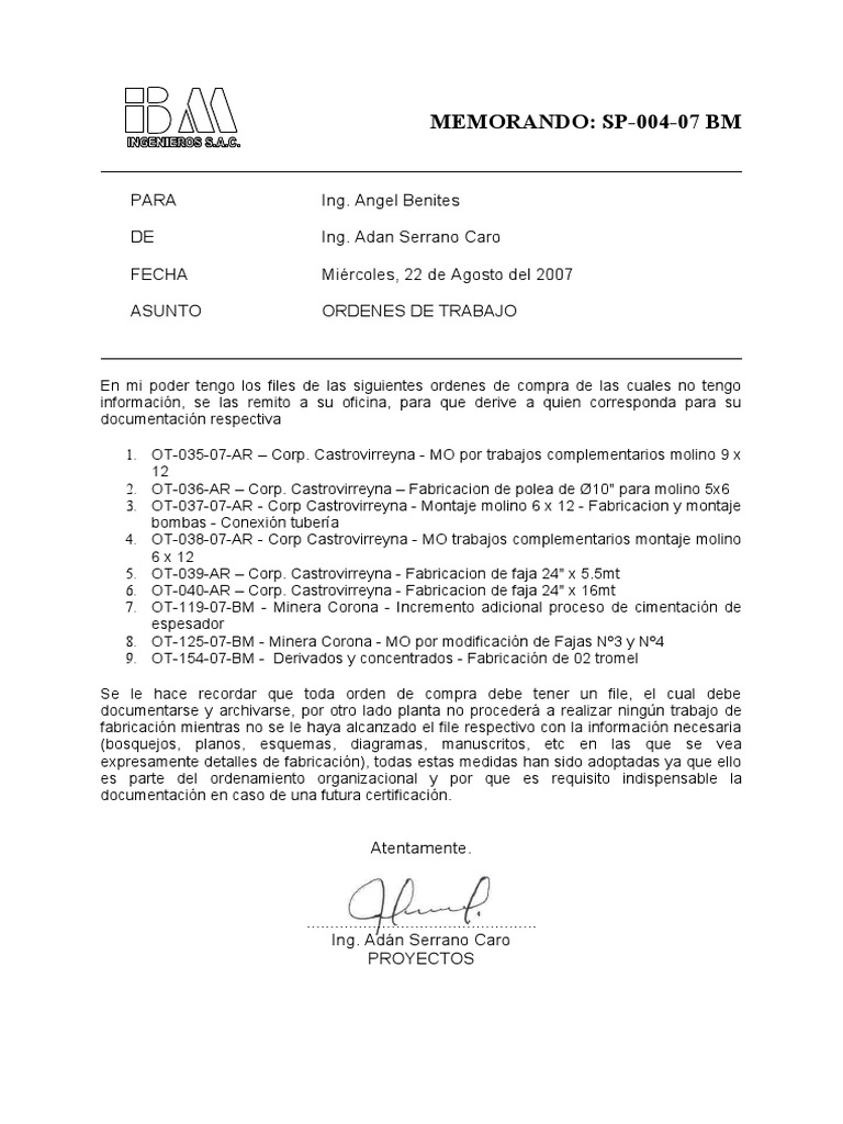 Memo SP00407BM PDF