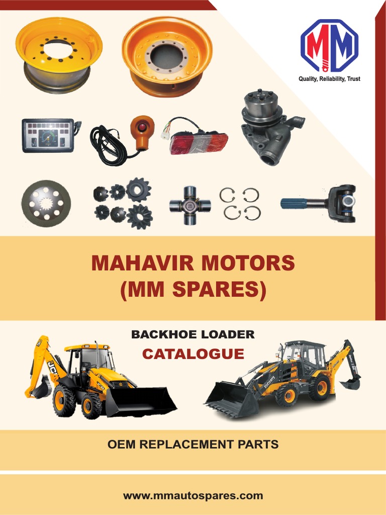 Case 770 Backhoe Loader Parts Catalog | PDF | Axle | Manufactured Goods
