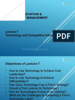 Lecture 07 Technology and Competitive Advantage - Tagged