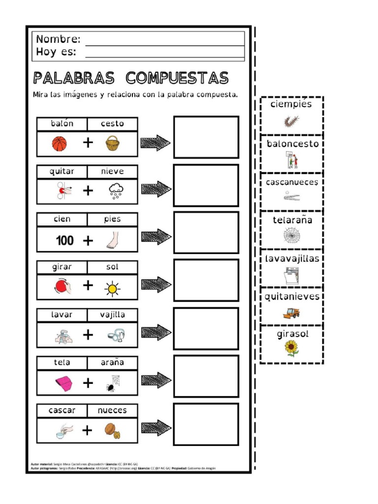 Palabras Compuestas | PDF