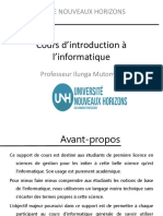 L'informatique 2019