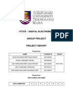 ITT270 - Digital Electronics: Prepared By: Name Student Id Group