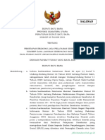 Perbup No 30 THN 2021 TTG Penetapan Besaran Jasa Pelayanan Kesehatan Sumber Dana JKN