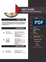 Niko Sarib Niko Sarib Niko Sarib: About Me About Me About Me