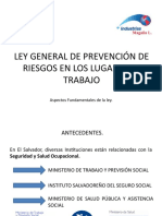 Ley General de Prevención de Riesgos en Los Lugares de Trabajo