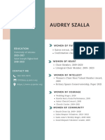 White Simple Student CV Resume 1