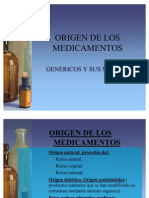 Origen de Los Medicamentos Segunda Clase 23-07-2011