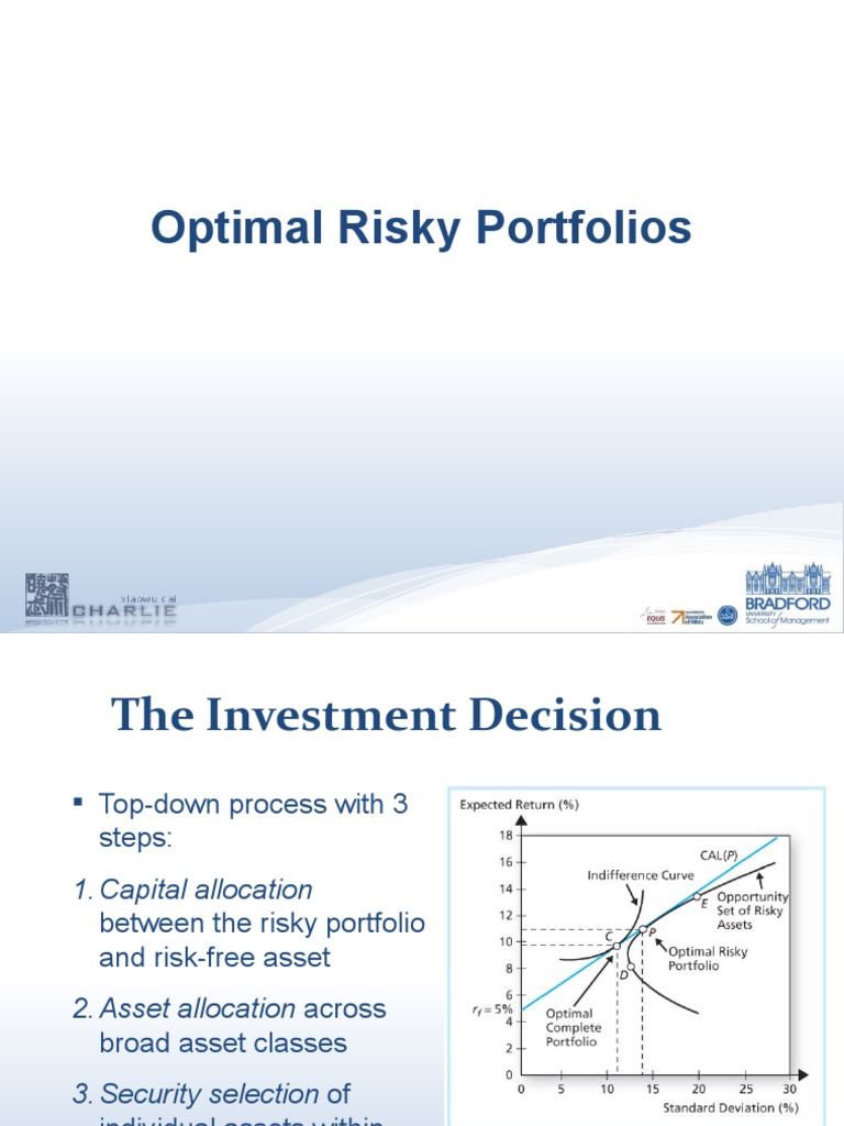 Defining Optimal Risky Portfolios | PDF | Modern Portfolio Theory ...