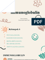 Immunoglobulin: Dosen Pengampu: Dra - Apt.Syilfia Hasti, M.Farm