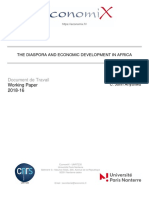 Document de Travail: The Diaspora and Economic Development in Africa