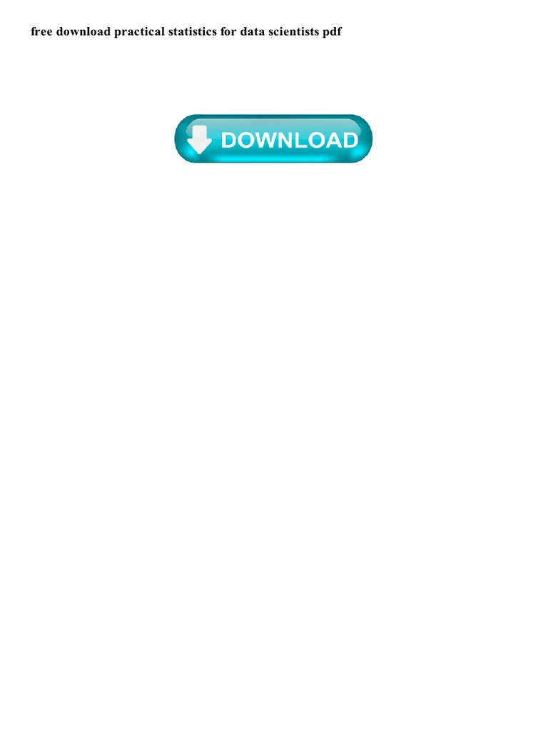 Free Download Practical Statistics For Data Scientists PDF | PDF