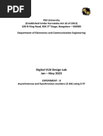 Lab Manual - Exp - 8 - Synch and Asynch 3bit Counters